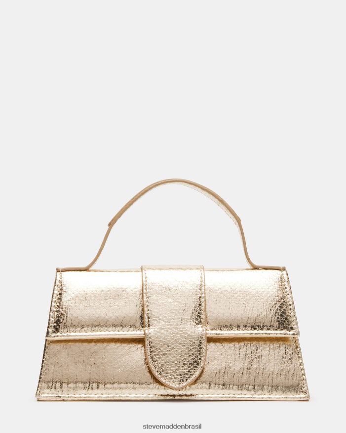 bolsa cobra de ouro unissex Steve Madden barlan ZTFPZH436
