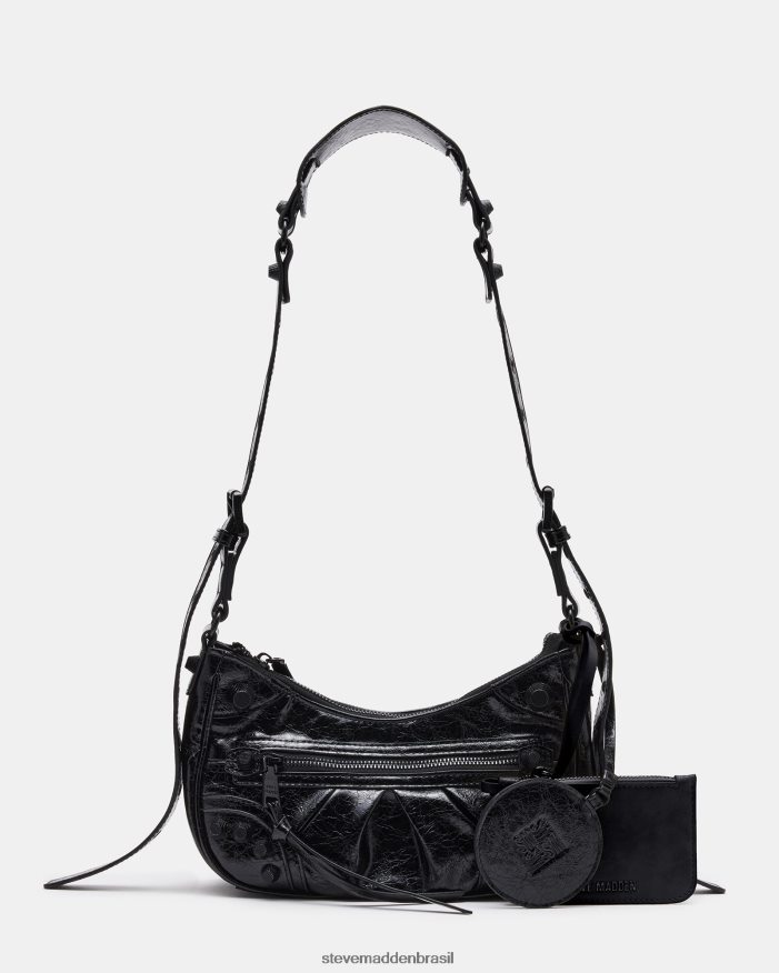 bolsa preto unissex Steve Madden brilhante ZTFPZH382