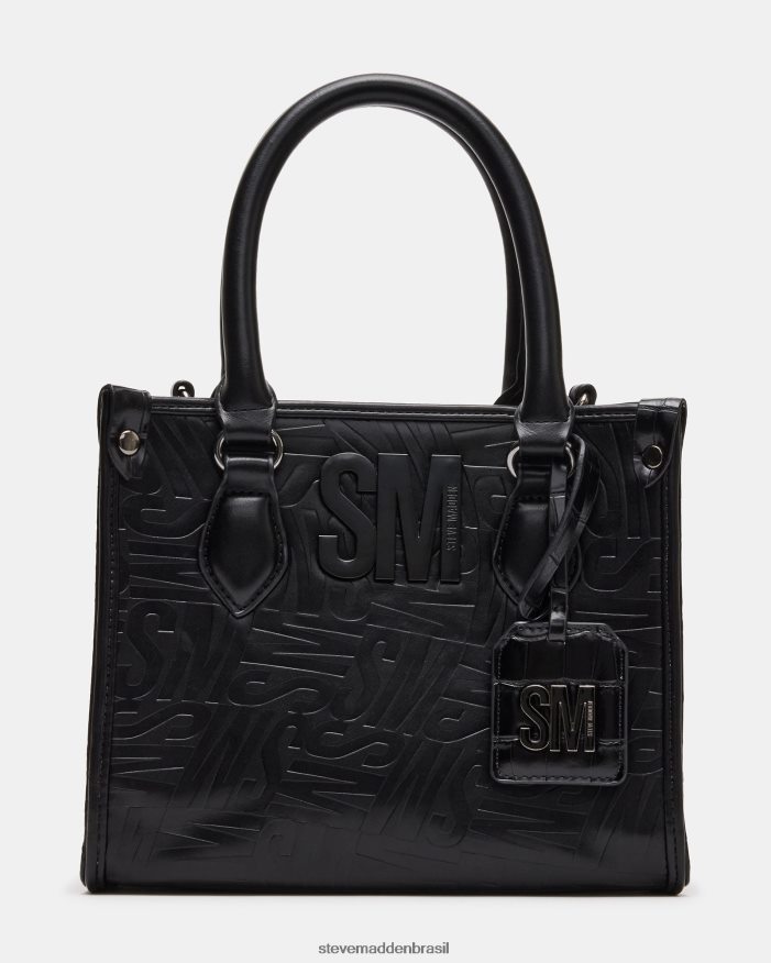 bolsa preto unissex Steve Madden brolin ZTFPZH356