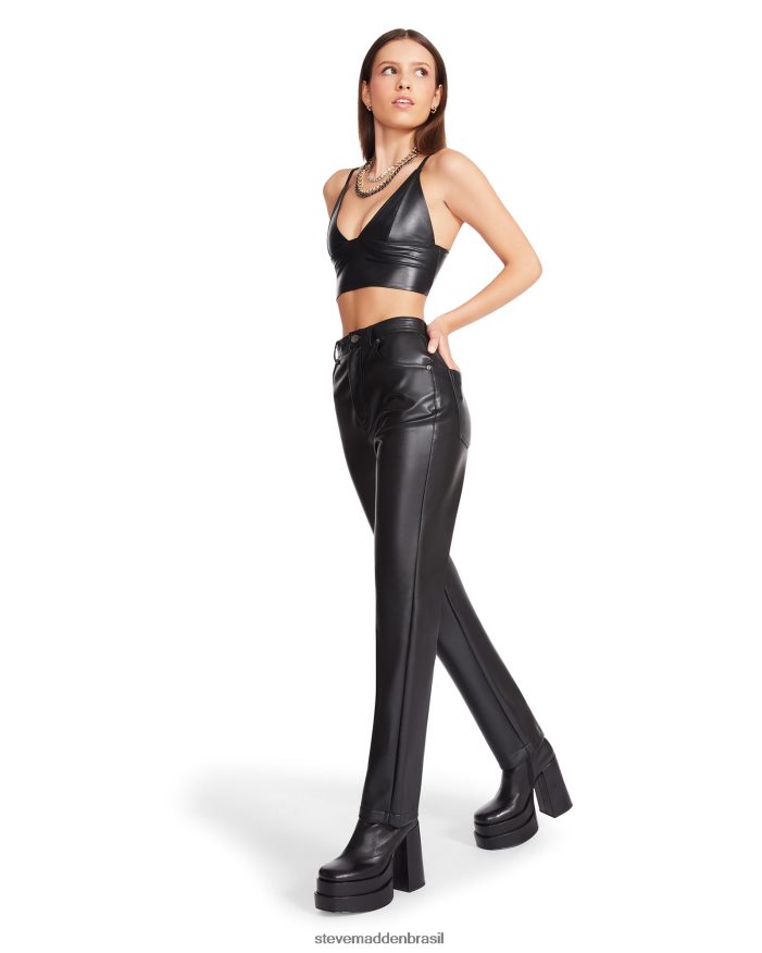 vestindo preto mulheres Steve Madden josie calça ZTFPZH686