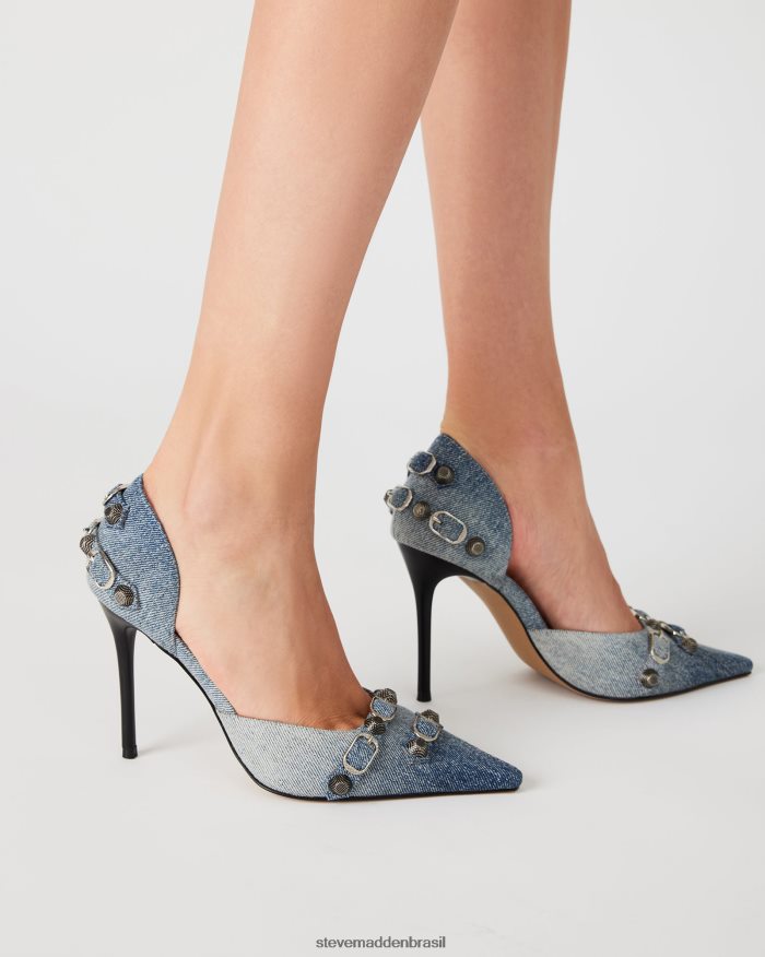 calçados jeans multi mulheres Steve Madden Dalí ZTFPZH522