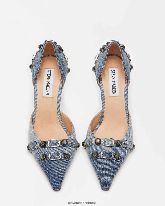 calçados jeans multi mulheres Steve Madden Dalí ZTFPZH522