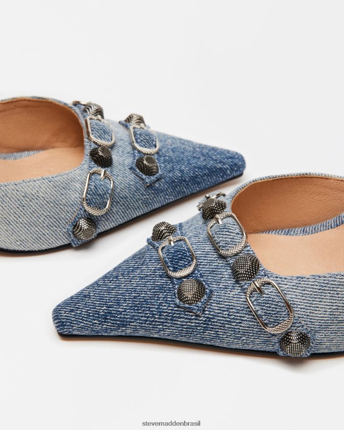 calçados jeans multi mulheres Steve Madden Dalí ZTFPZH522