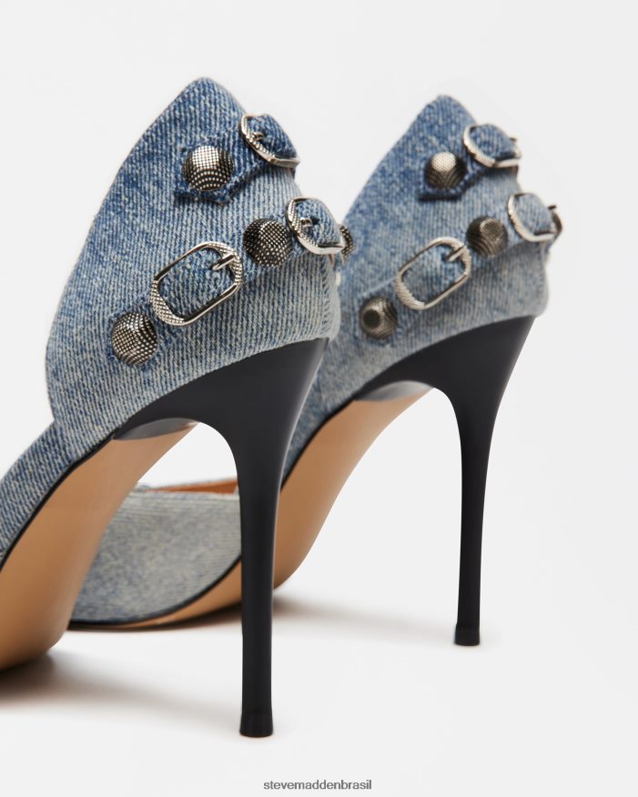 calçados jeans multi mulheres Steve Madden Dalí ZTFPZH522