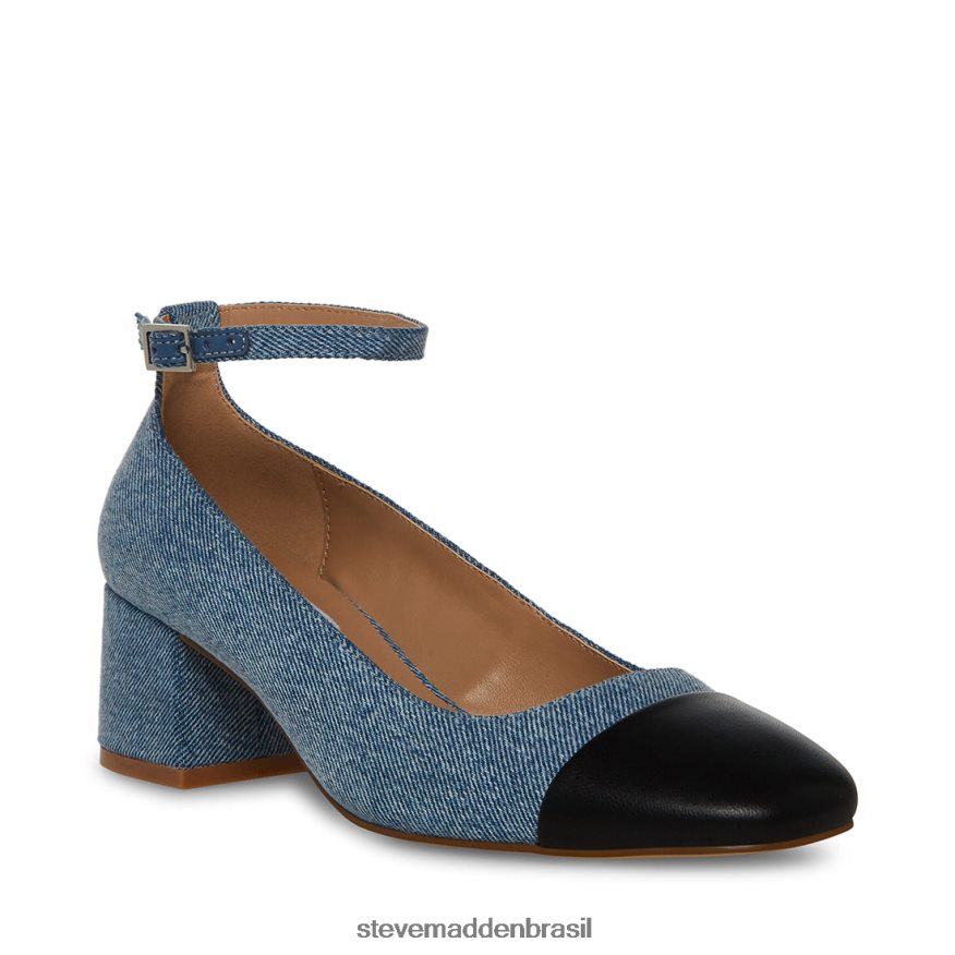 calçados jeans multi mulheres Steve Madden Eli ZTFPZH519