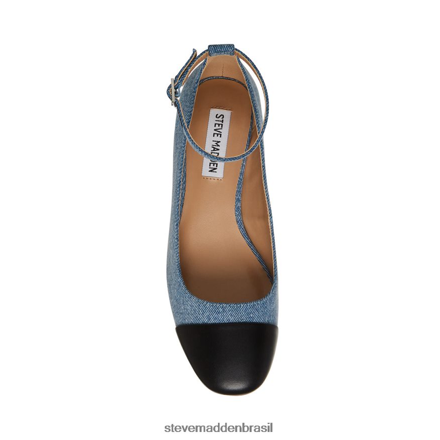 calçados jeans multi mulheres Steve Madden Eli ZTFPZH519