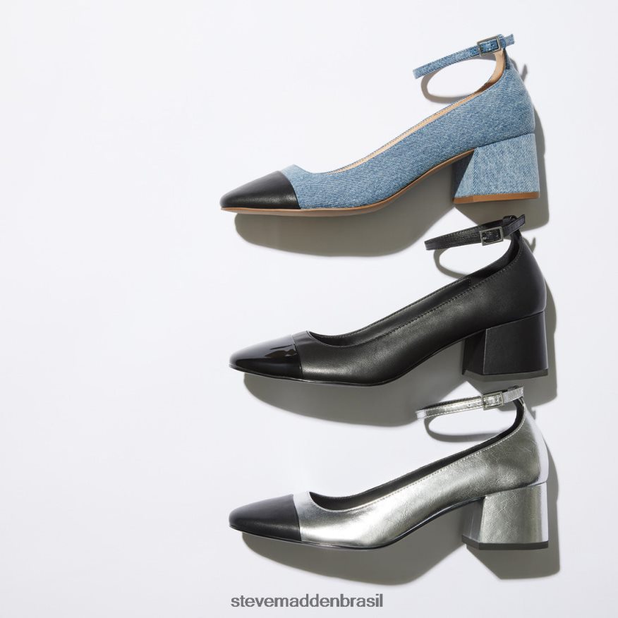 calçados jeans multi mulheres Steve Madden Eli ZTFPZH519