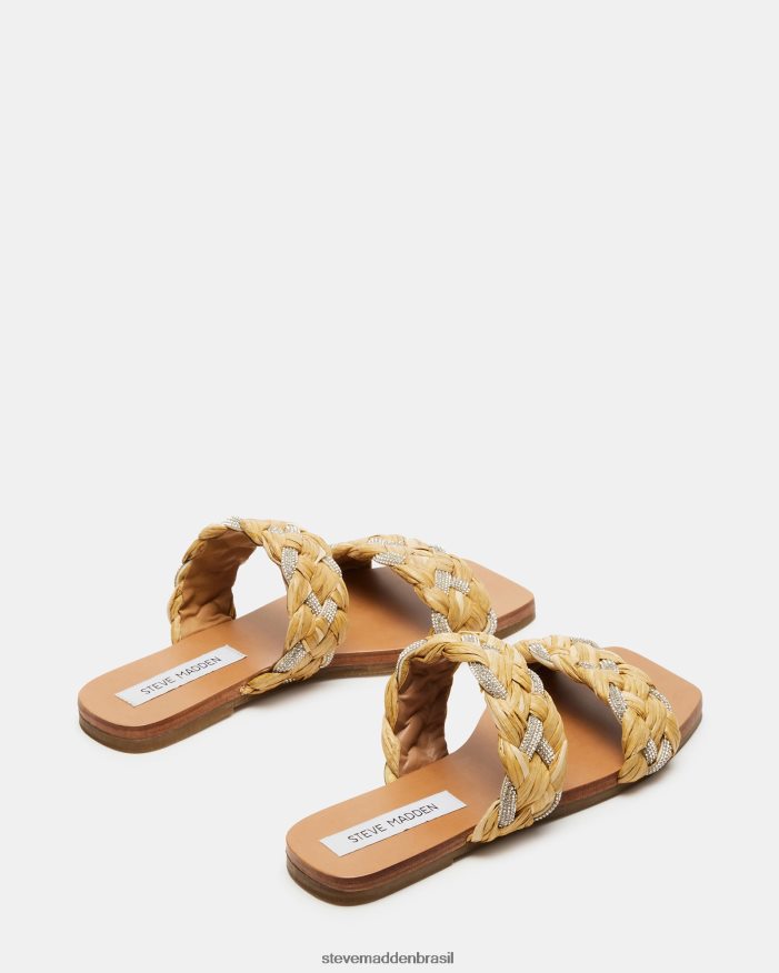calçados ráfia mulheres Steve Madden diamante ZTFPZH73