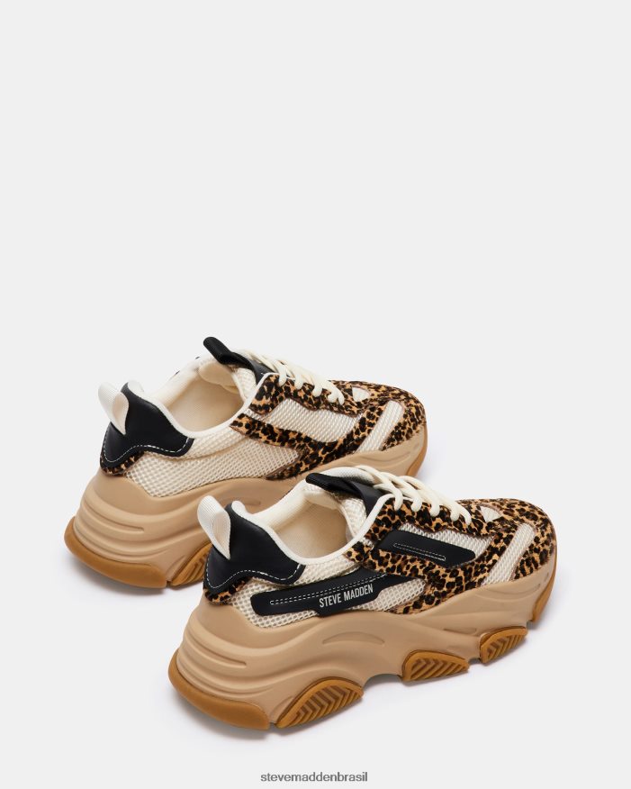 calçados leopardo multi mulheres Steve Madden posse ZTFPZH252