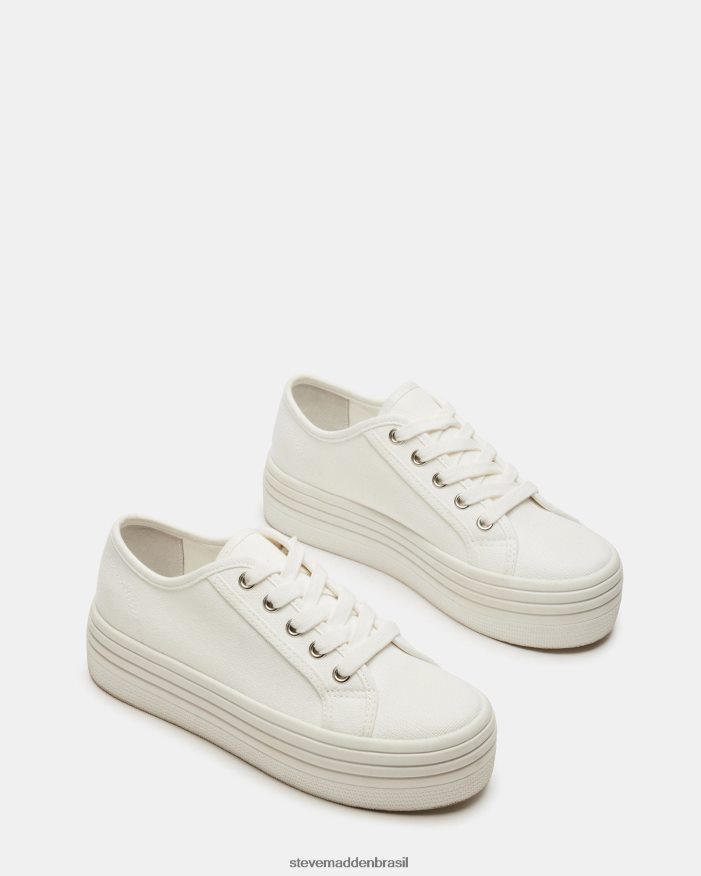 calçados tecido branco mulheres Steve Madden Bobbi 30 ZTFPZH269