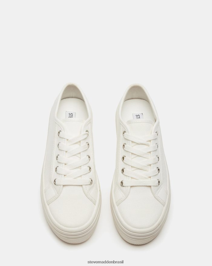 calçados tecido branco mulheres Steve Madden Bobbi 30 ZTFPZH269