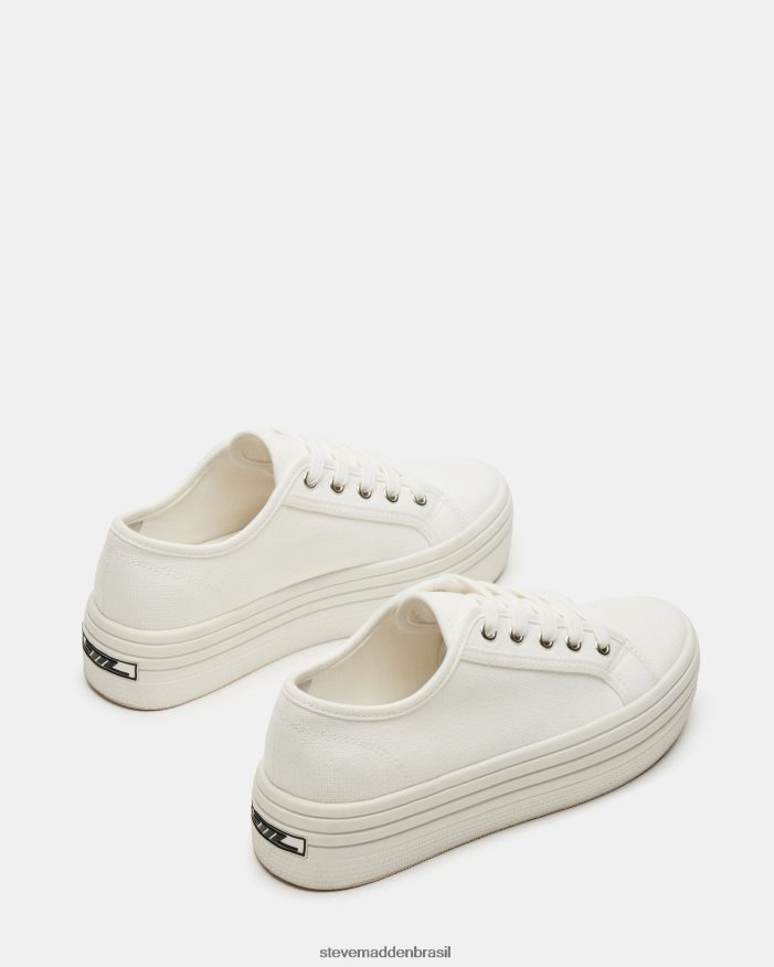 calçados tecido branco mulheres Steve Madden Bobbi 30 ZTFPZH269