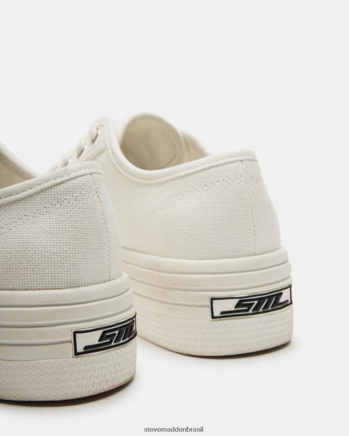 calçados tecido branco mulheres Steve Madden Bobbi 30 ZTFPZH269